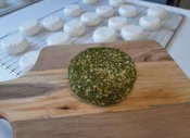 FROMAGE - Rond de chèvre aux frais ail et fines herbes